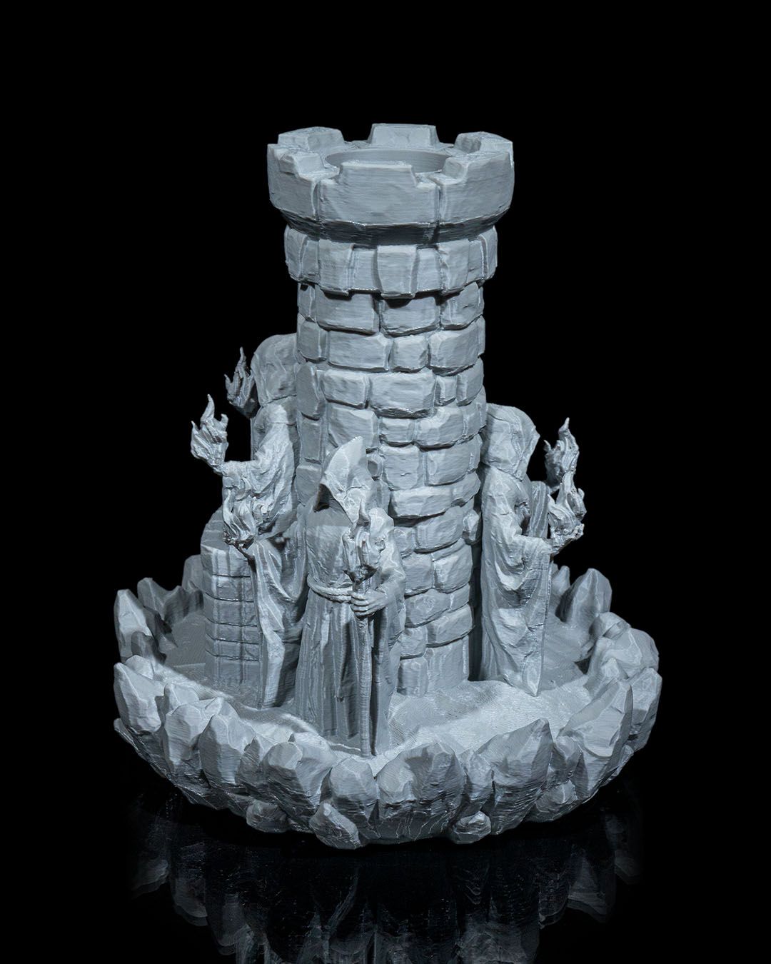 🔥 Unleash the Magic with the Mad Wizard Dice Tower! 🔥