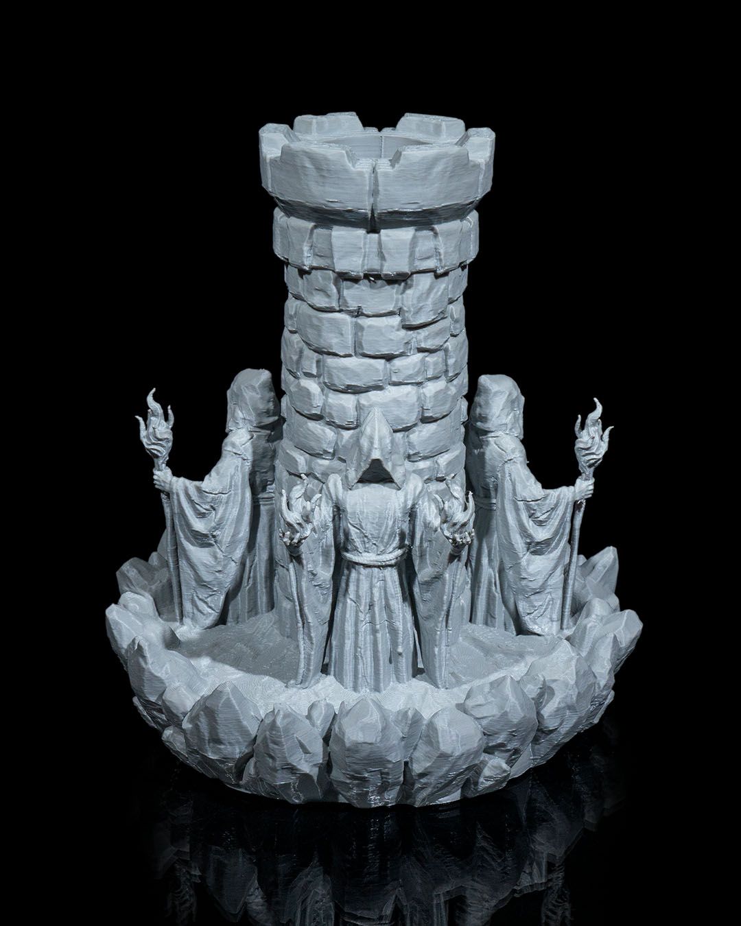 🔥 Unleash the Magic with the Mad Wizard Dice Tower! 🔥