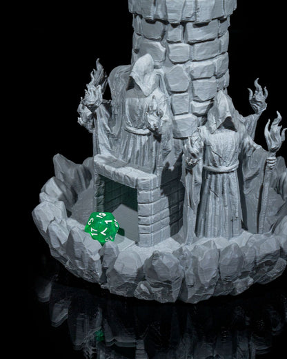 🔥 Unleash the Magic with the Mad Wizard Dice Tower! 🔥