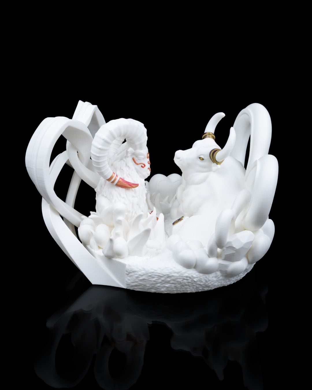 Aries 3D Printed Statue: The Warrior's Spirit ♈🛡️