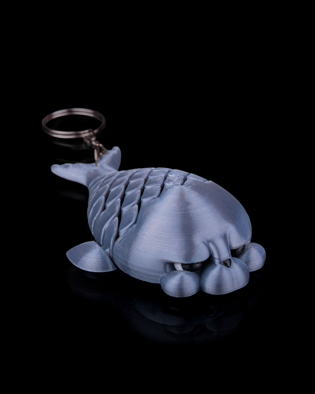 🦭 Phil, the Seal – Mesh Articulated Keychain