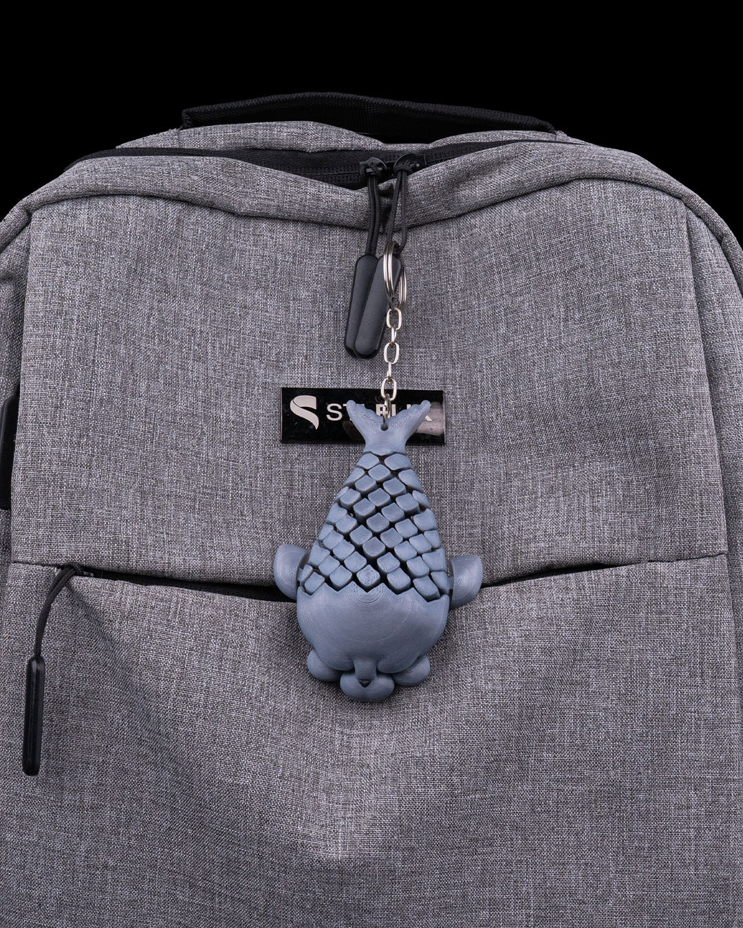 🦭 Phil, the Seal – Mesh Articulated Keychain