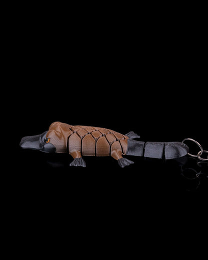 🦆 Pierre the Platypus – Mesh Articulated Keychain 🦆