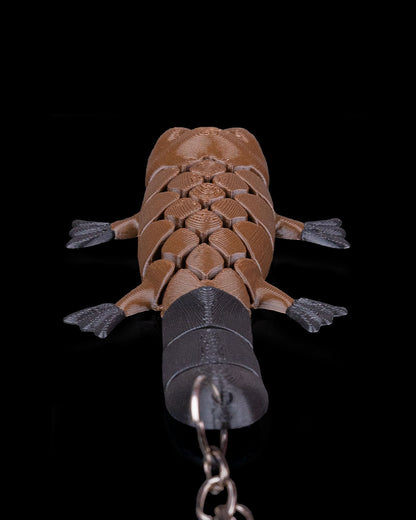 🦆 Pierre the Platypus – Mesh Articulated Keychain 🦆