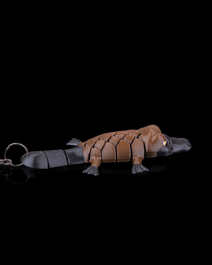 🦆 Pierre the Platypus – Mesh Articulated Keychain 🦆