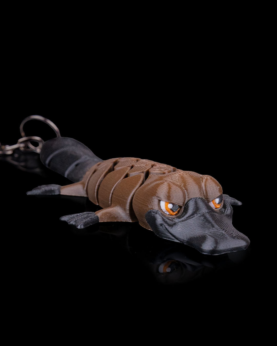 🦆 Pierre the Platypus – Mesh Articulated Keychain 🦆