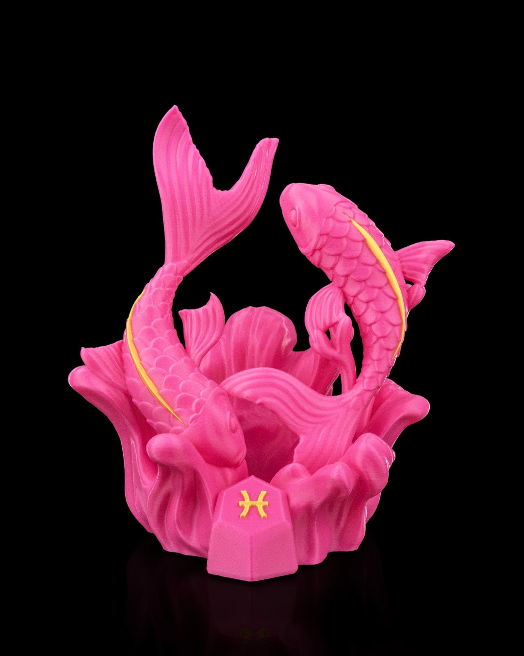 🌊 Pisces Statue – The Enchanted Guardians of the Ocean Realm 🌌 | Unique Home Decor Gift – handcrafted 3D printed decor gift
