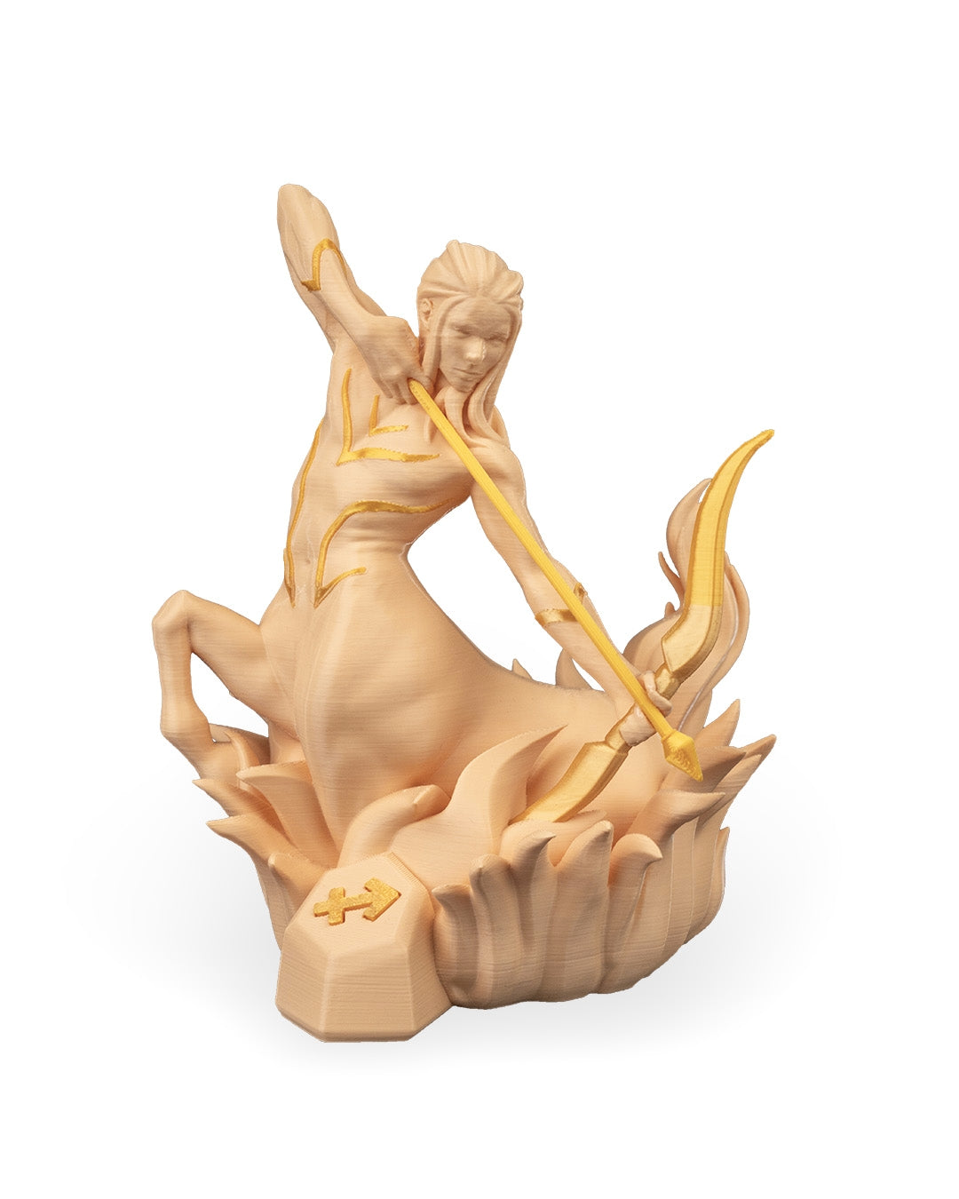 🌌 Majestic Sagittarius Statue – 3D Printed Elegance 🌟 – handcrafted 3D printed decor gift
