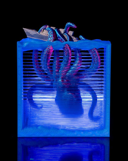 🛳️ String Art Shipwreck – A Stunning 3D Printed Masterpiece 🌊