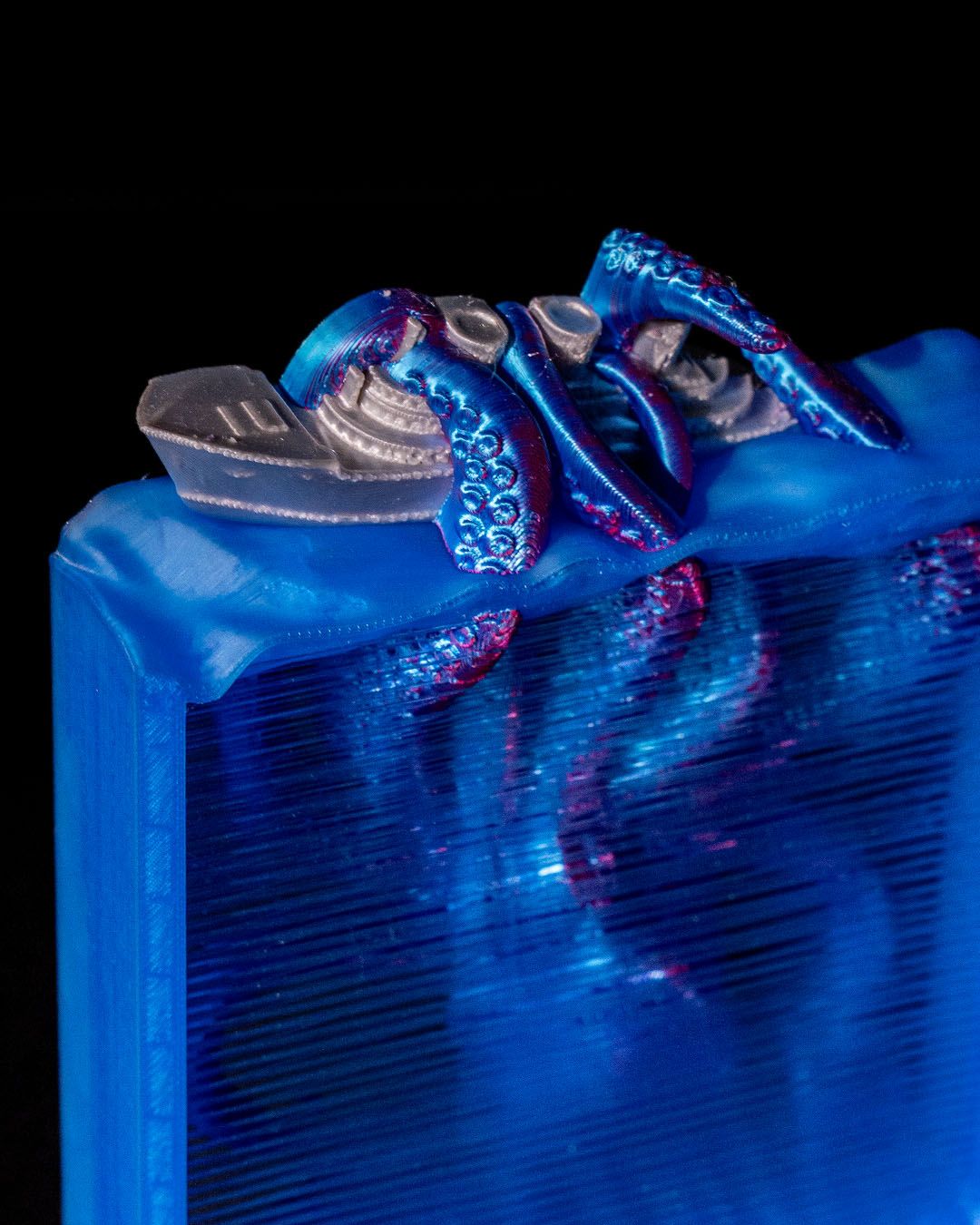 🛳️ String Art Shipwreck – A Stunning 3D Printed Masterpiece 🌊