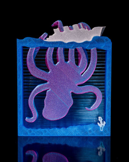 🛳️ String Art Shipwreck – A Stunning 3D Printed Masterpiece 🌊