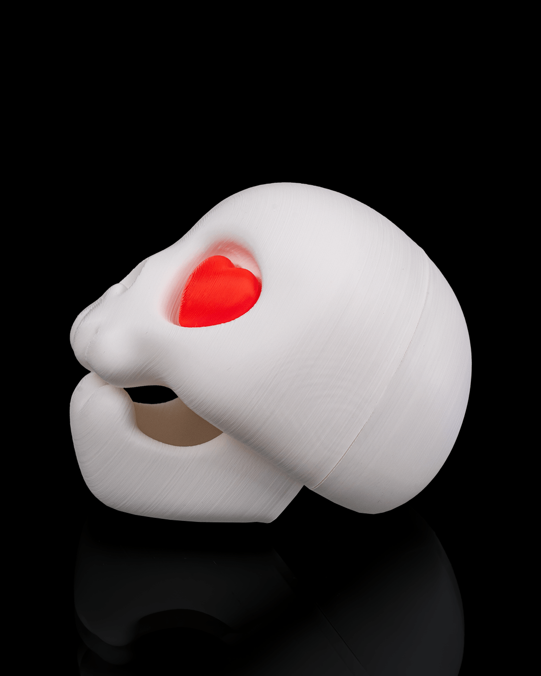 Skull Crush Container | Cute Skull Chocolate Holder with Heart Eyes | Fun Gift Box
