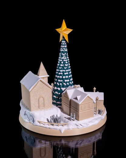 🌟 Snowy Christmas Village – A Winter Wonderland in Miniature! 🌟