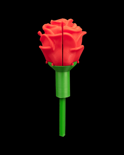 Sweet Rose Container & Ring Box | 3D Printed Floral Rose Jewelry & Proposal Box