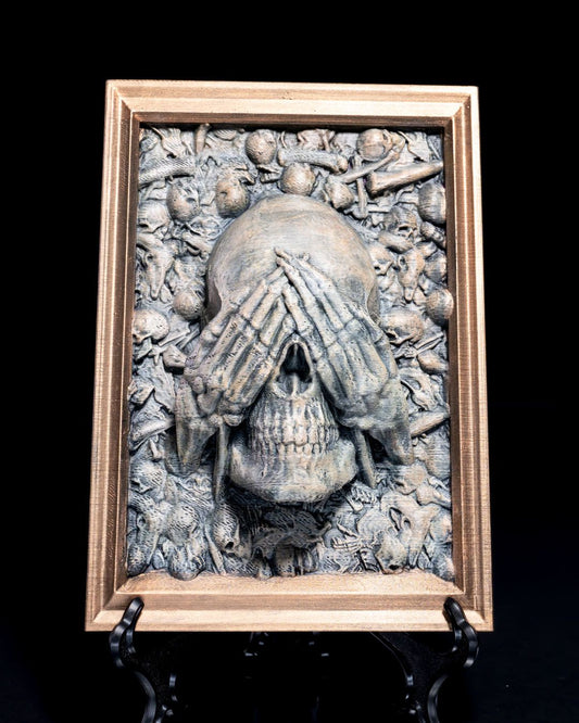 Three Wise Skulls – A Trio of Mystical Guardians