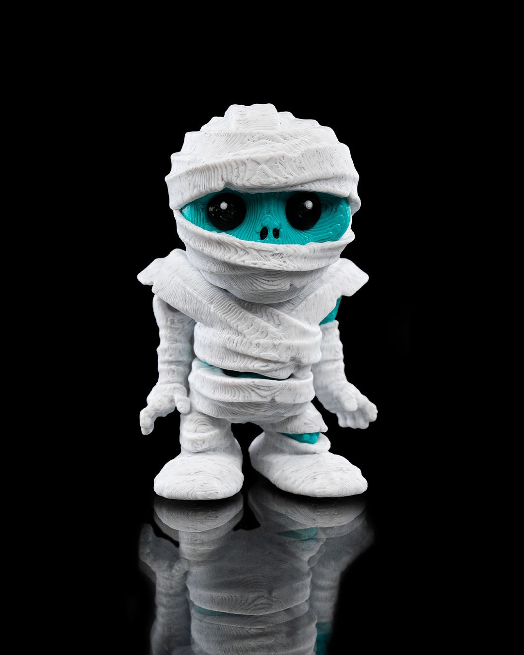 🧿 Tutankha Mummy - 3D Printed Keychain 🧿 – handcrafted 3D printed decor gift