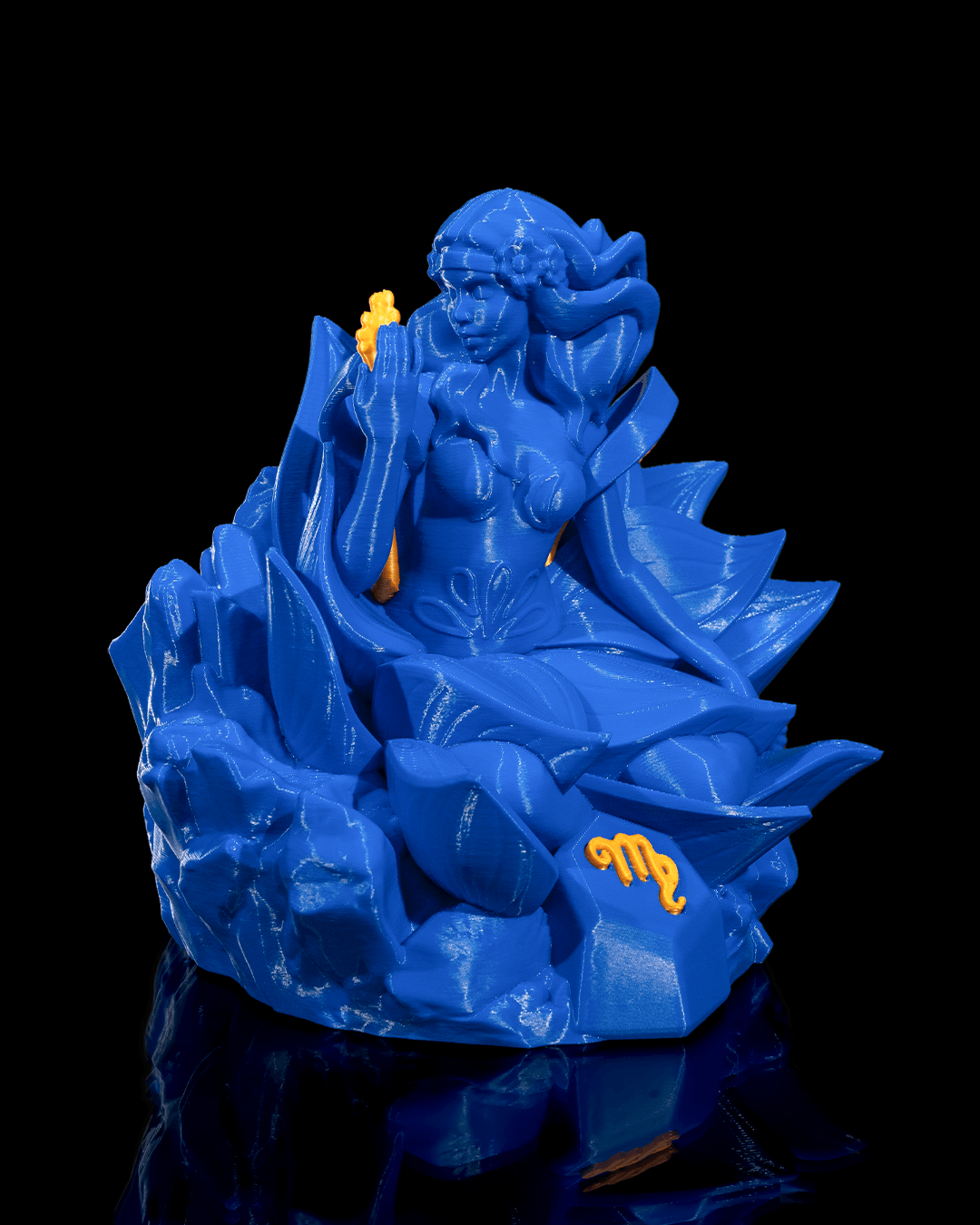 🌟 Virgo Statue – A Symbol of Grace and Precision 🌟 | Unique Home Decor Gift – handcrafted 3D printed decor gift