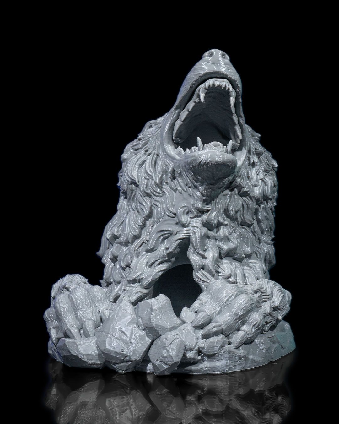 🖤 Wolf Bite 3D Printed Dice Tower 🖤