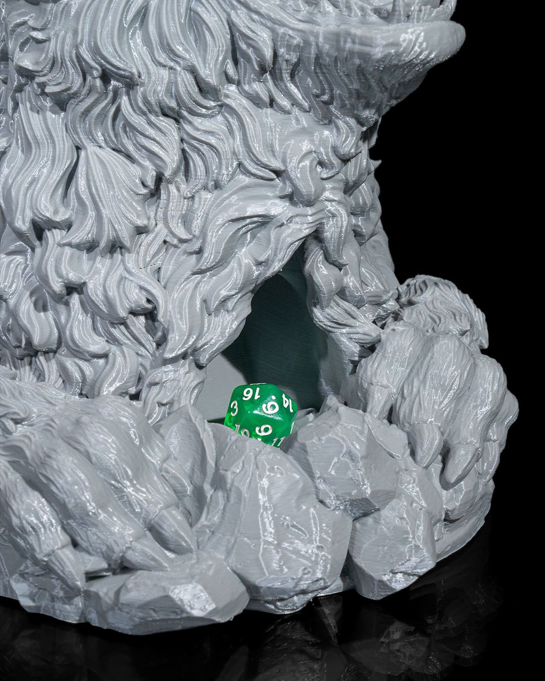 🖤 Wolf Bite 3D Printed Dice Tower 🖤