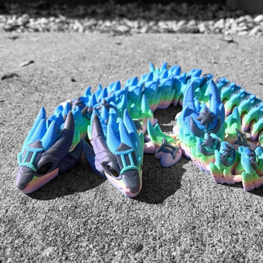 Gemini Dragon – The Mystical Twin of the Skies 🐉✨