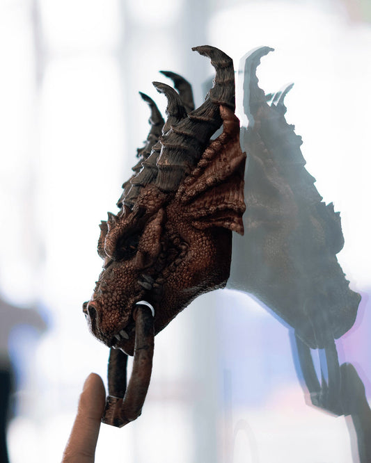 Majestic 3D Printed Dragon Door Knocker 🐉✨