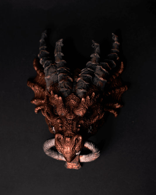 Majestic 3D Printed Dragon Door Knocker 🐉✨