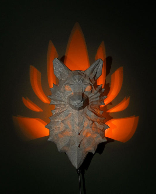 The Nine-Tailed Fox Wall Light 🌟🦊✨