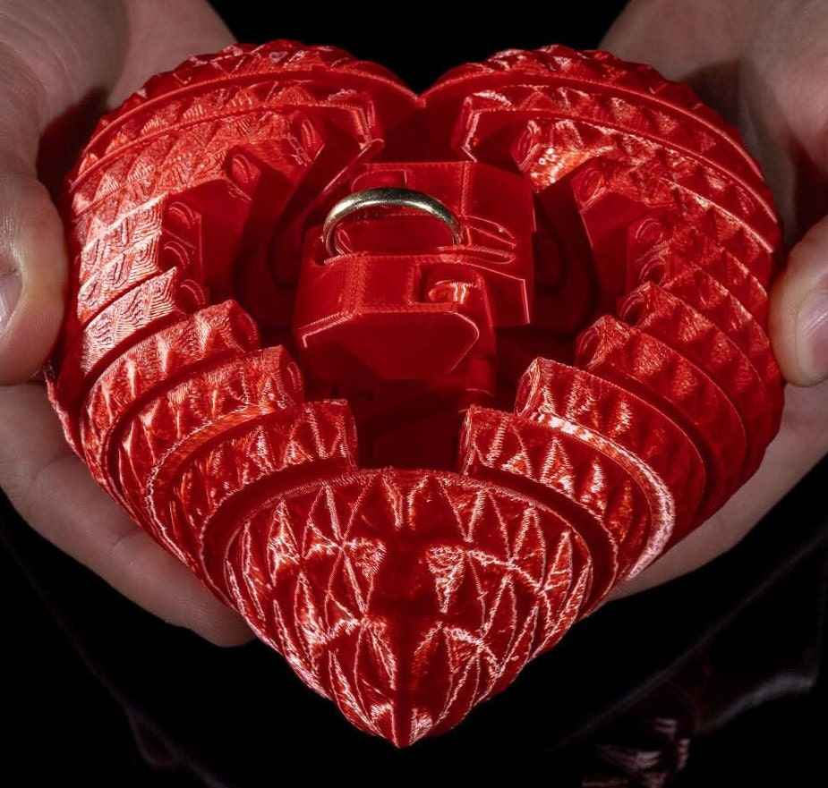 Ring Box, Valentines day | Unique Home Decor Gift