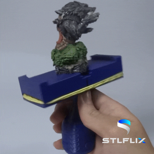 3D Printed Painting Handle for Miniature Painters – Enhance Your Craft