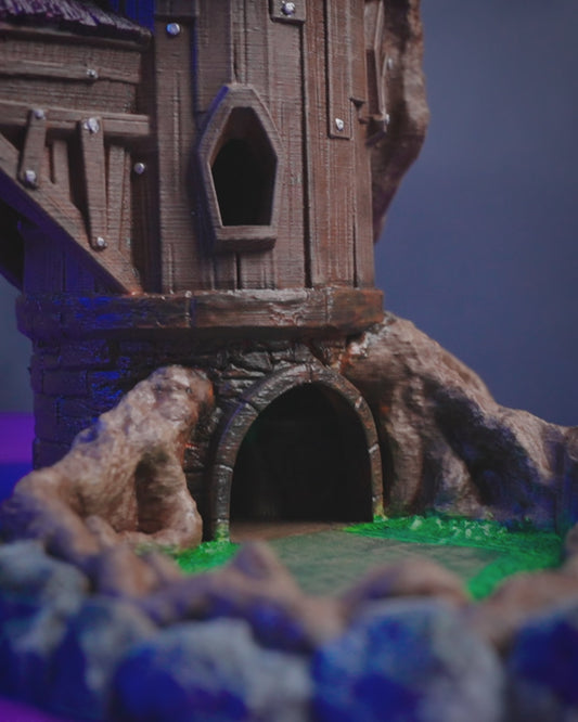 ✨ The Wizard: 3D Printed Dice Tower 🧙‍♂️🎲