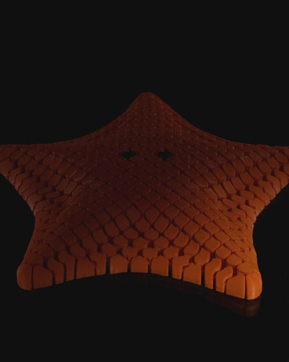 Betsie the 3D Printed Bat Sea Star 🦇🌊 | A Unique Ocean-Inspired Home Decor Piece