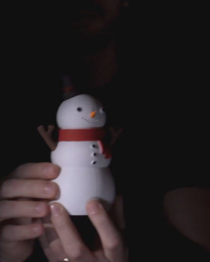 ❄️ 3D Printed Snowman Cookie Stash – A Winter Wonderland for Your Treats! 🍪
