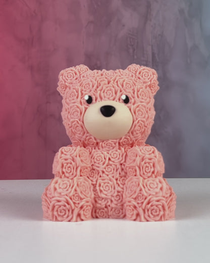 Enchanted Floral Bear 🌸🐻 | Unique Home Decor Gift