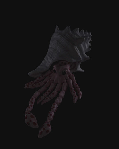🌌 Sky the Squid – Enchanting 3D Printed Creature from the Deep! 🦑💫