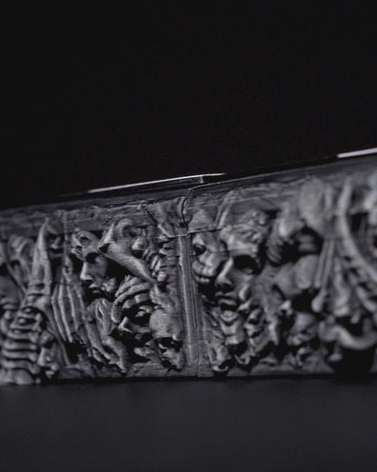Unleash the Dark Side with the Demonic Chess Board ♟️🖤