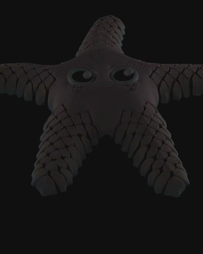🌊 Sandy the Articulated Sea Star – Your Ocean Friend on Land! 🌟