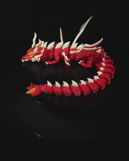 🦋 Skyborne Majesty – Articulated Fantasy Dragon 🌬️ | Unique Home Decor Gift
