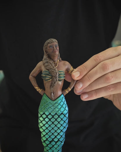 🧜‍♀️ Diana the Articulated Mermaid – 3D Printed Ocean Enchantress 🌊✨